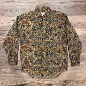 Vintage Banana Republic Paisley shirt